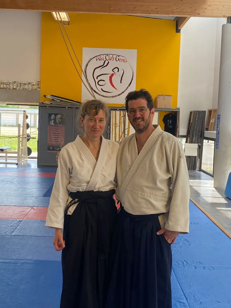 Odile et PierreLuc sérieux
