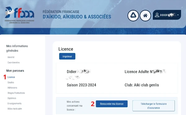 capture ecran site FFAAA